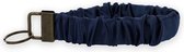 Lajetti Scrunchie Sleutelhanger Donkerblauw - Sleutelbos