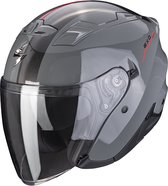 Scorpion Exo-230 Sr Cement Grey-Red 2XL - Maat 2XL - Helm