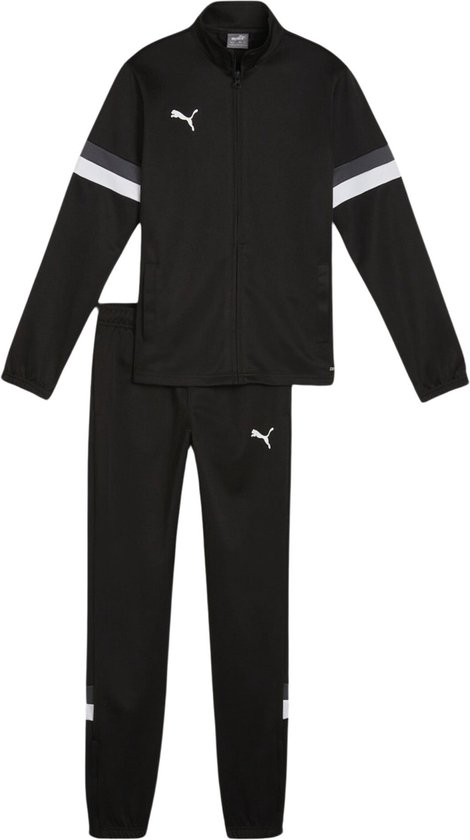 PUMA teamRISE Tracksuit Jr FALSE Trainingspak - Puma Black-Puma Black