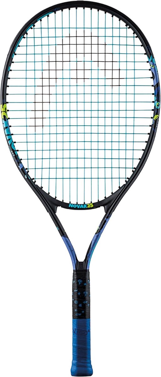 Head Novak 25 Tennisracket Junior Zwart