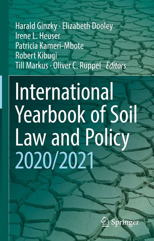 Law and Criminology (R0) - International Yearbook of Soil La ... - cover