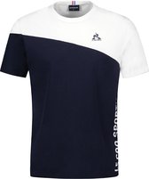 Le Coq Sportif Bat N°2 T-shirt Met Korte Mouwen Blauw XL Man