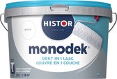 Histor Monodek Muurverf - 2,5 liter - Wit