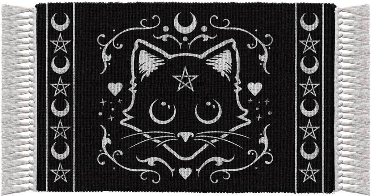 Alchemy - Purrfect Mat/vloerkleed - Zwart