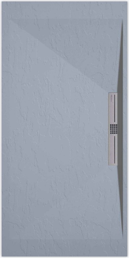 Receveur de douche Sanifun Stone Side Gris Ardoise 1100 x 800 S