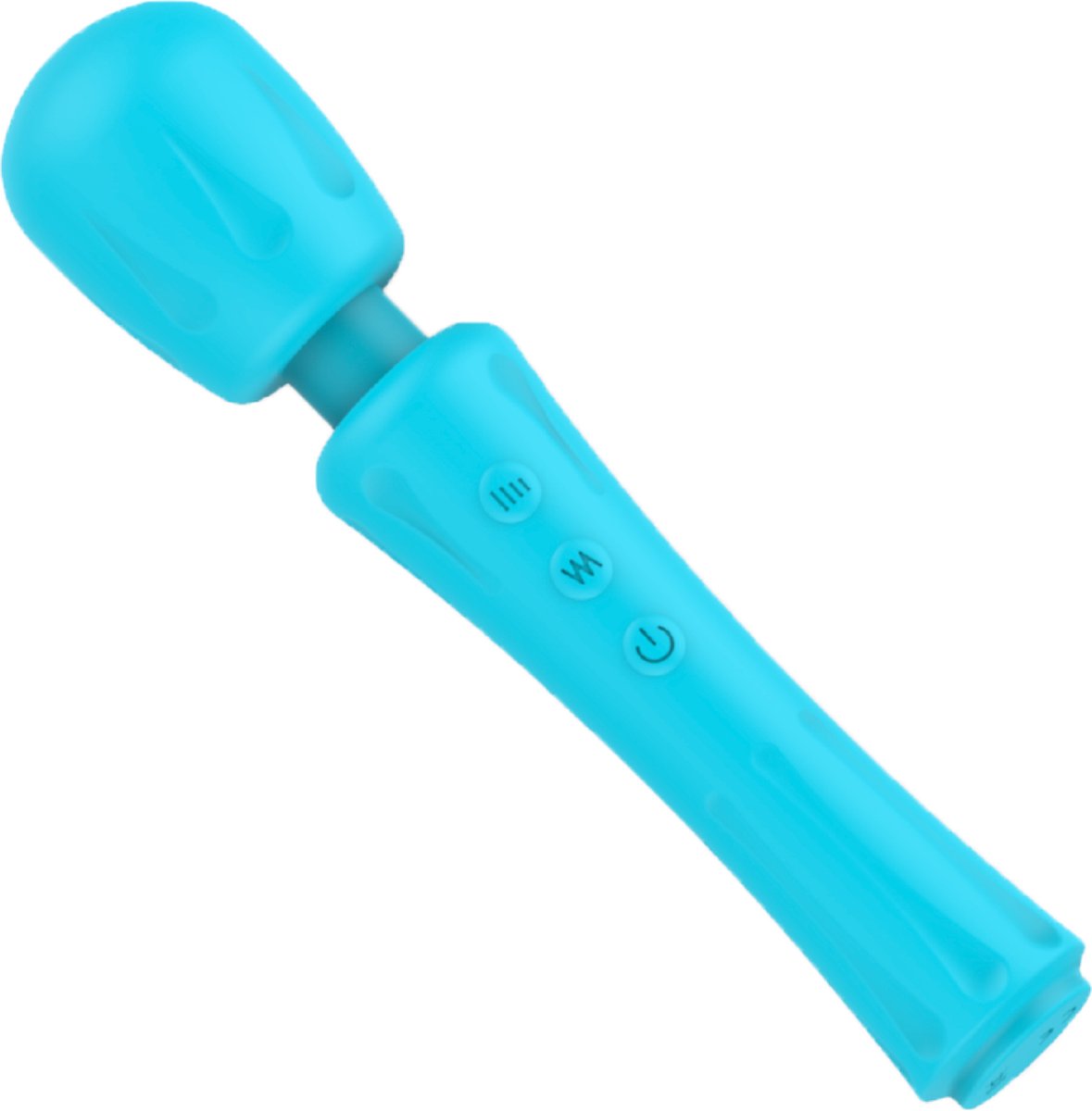 Goedkoopste Cupitoys® Wand vibrator - 18,2cm - Lichtblauw - 20 standen - Vibrators voor vrouwen en mannen - Sex toys voor vrouwen en mannen
