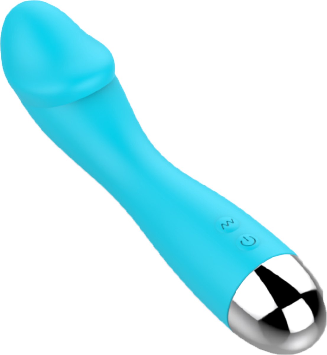 Goedkoopste Cupitoys® Vibrator - 16,2cm - Lichtblauw - 30 standen - Vibrators voor vrouwen en mannen - Sex toys voor vrouwen en mannen