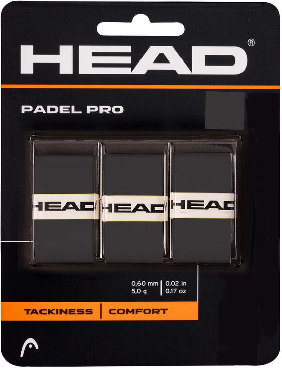 Head - Surgrip - Padel - Pro Zwart