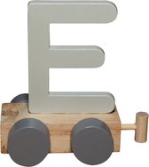 Jep Letters Treinletter E - Zilver