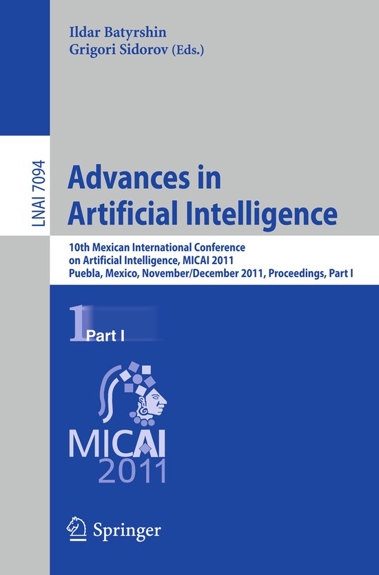 Advances in Artificial Intelligence - cover