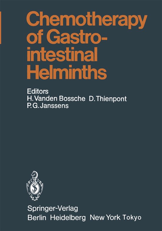 Chemotherapy of Gastrointestinal Helminths - cover