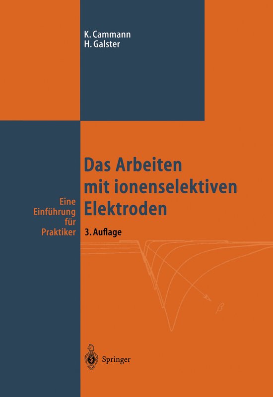 Das Arbeiten mit ionenselektiven Elektroden - cover