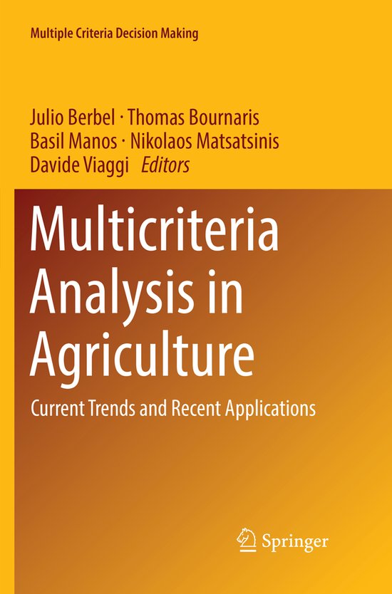 Multiple Criteria Decision Making- Multicriteria Analysis in ... - cover
