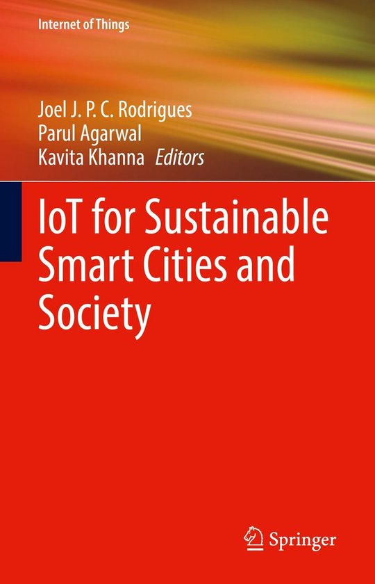 Internet of Things - IoT for Sustainable Smart Cities and So ... - cover