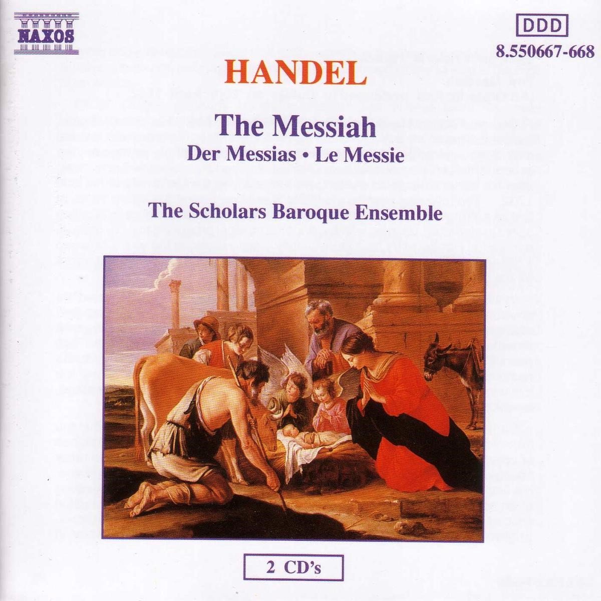 The Scholars Baroque Ensemble - Handel: The Messiah (2 CD)