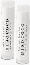 Bisococo Biologische Lippenbalsem 2 stuks - Duopack - Natuurlijke Ingrediënten - Herstelt, Hydrateert en Verzorgt