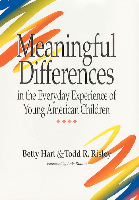 Meaningful Differences in the Everyday Experience of Young A ... - cover