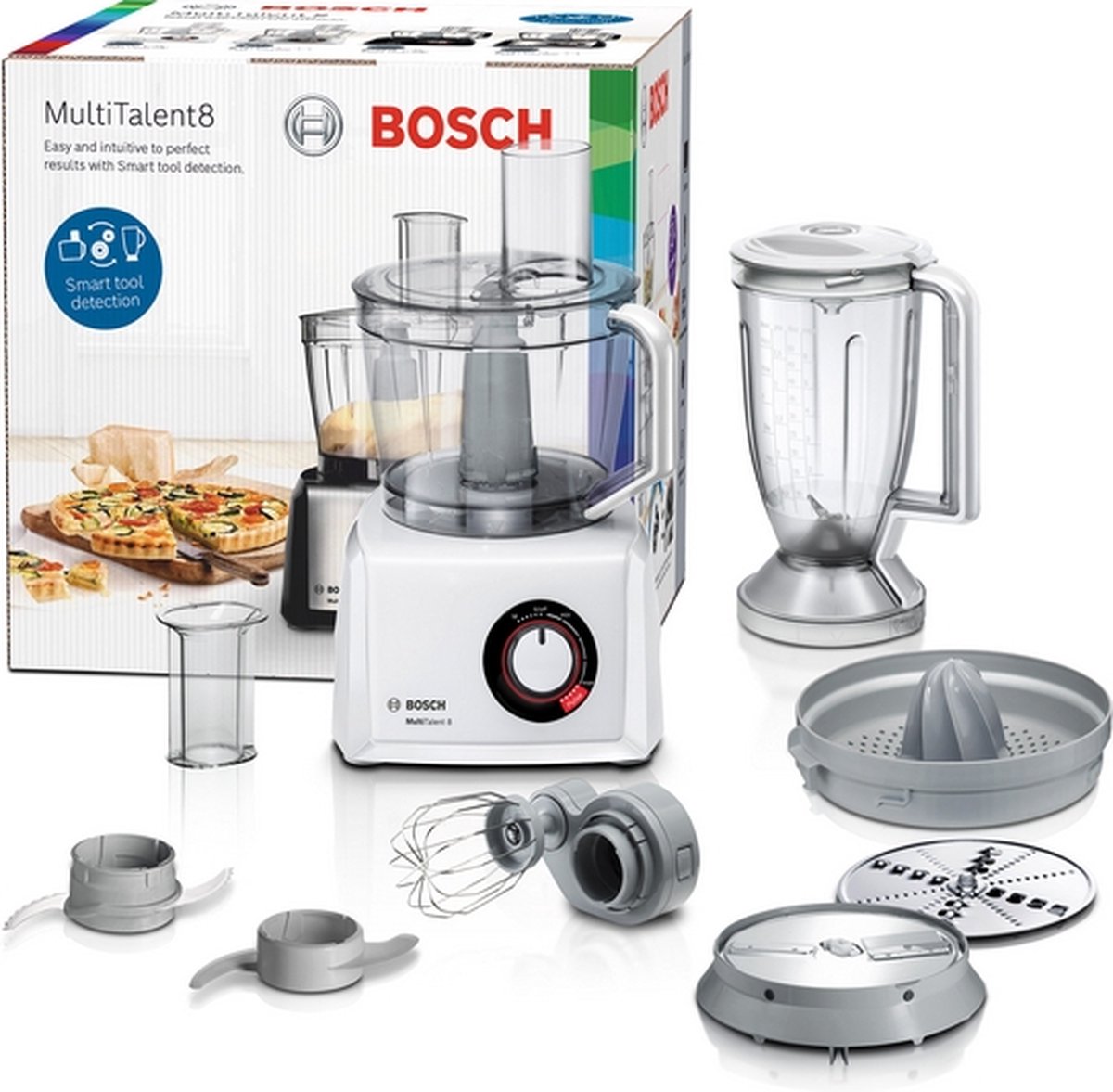 Bosch MultiTalent 8 MC812W620 - Foodprocessor - Wit thumbnail 4