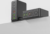 120W 6 poorten [3 USB-C + 3 USB-A] PD-oplader - Laadstations - Snel opladen