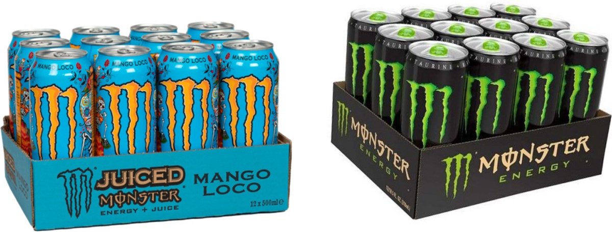 Goedkoopste Monster Energy & Mango Loco 24x500 ml