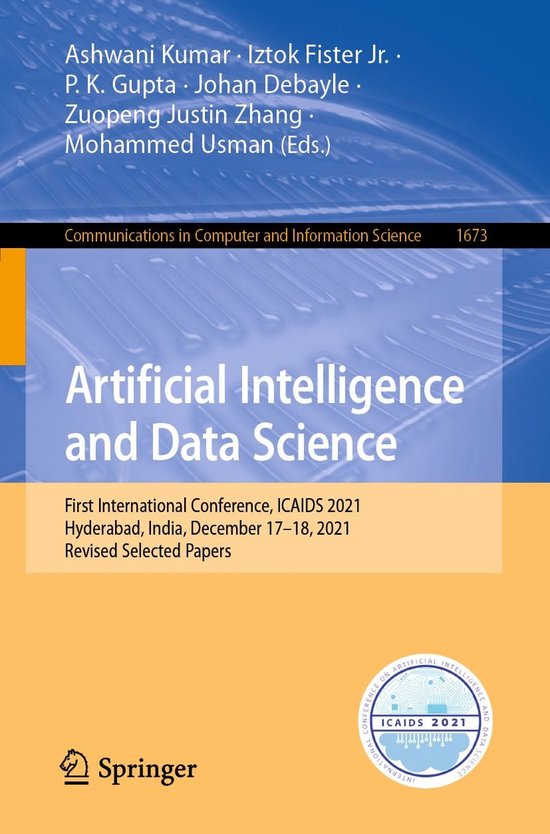 Springer Nature Proceedings Computer Science - Artificial In ... - cover