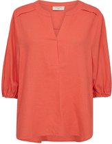 Freequent Blouse Fqlava Blouse 204290 Hot Coral Dames Maat - S