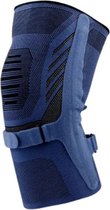 Kniebrace PtFysio - Knie Versterking - Orthopedische kniebrace voor kruisband - Knieband voor tendinitis - Kniebeschermer - Collateraal band versteviger - Compressie kniebandage blessure - M Blauw