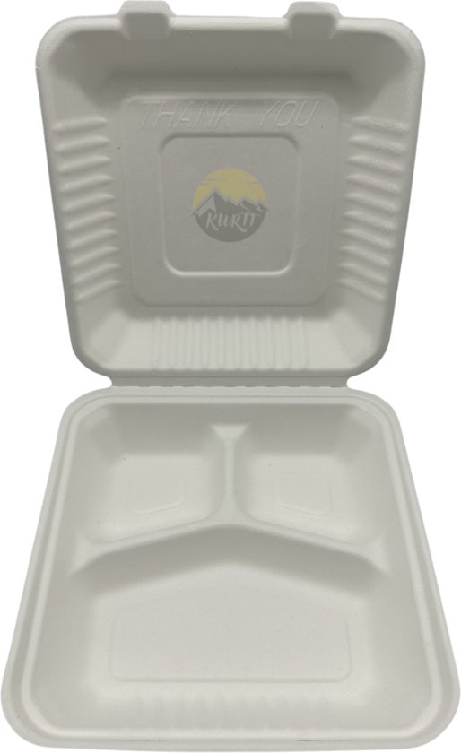 Maakt duurzaam betaalbaar | Menubox HP4 3 vaks XPP - NU € 24,95 | Menubakken | EAN: 6097655870830