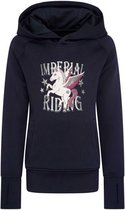 Imperial Riding - Kids - Hoodie - Rocky - Navy - 140