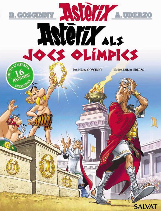 Astèrix - Astèrix als Jocs Olímpics. Edició 2024 - cover