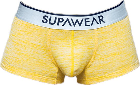 Supawear HERO Trunk Yellow - MAAT L - Heren Ondergoed - Boxershort voor Man - Mannen Boxershort
