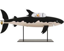 Kuifje Beeld - De duikboot - Moulinsart - 77cm