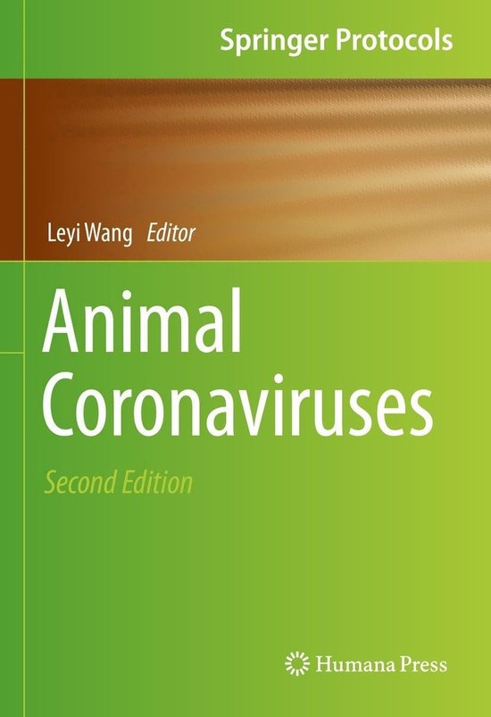 Springer Protocols Handbooks - Animal Coronaviruses - cover