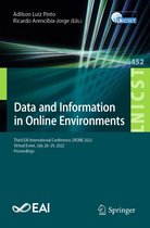 Lecture Notes of the Institute for Computer Sciences, Social Informatics and Telecommunications Engineering 452 - Data and Information in Online Environments
