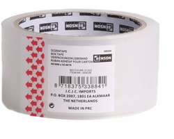 Benson Verpakkingstape - transparant - 48mm x 50m - verpakkingsbenodigdheden voor kantoor/thuis