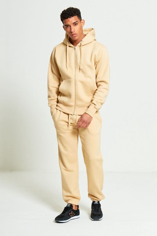 Survêtement homme Beige - Survêtement homme - Costume jogging homme - Taille M