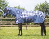 QHP Blanket fly neck+hat Check 100