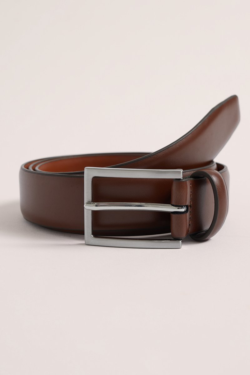 WE Fashion Heren Leren riem