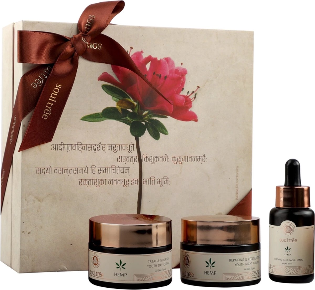 Goedkoopste Hemp 3-Staps Routine Glowy Finish Set SoulTree
