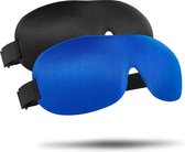 Verstelbaar Slaapmasker - Nachtmasker voor Diepe Slaap - Licht Blokkerende Slaapbril - Comfortabel en Geschikt voor Mannen en Vrouwen