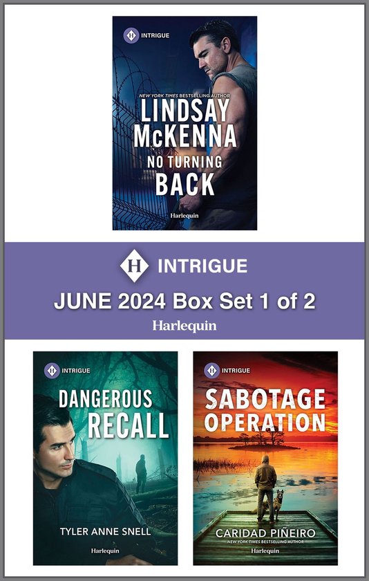 Harlequin Intrigue June 2024 - Box Set 1 of 2 - cover