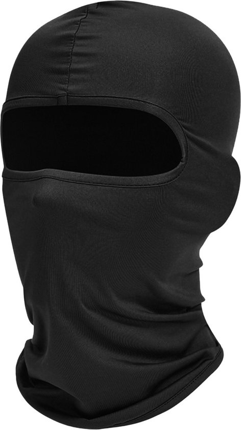 Jumada's - Bivakmuts voor Snowboarden - Skiën - Wielrennen - Schaatsen - Nekwarmer - One Size - Volwassenen - Zwart