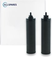 AllSpares Waterfilter (2St.) voor Zwaartekrachtfiltersyteem geschikt voor Berkey® Black en Berkey® BB9-2
