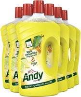 Bol.com Andy Allesreiniger Citrus - 6 x 1L - 100% hygiëne Voordeelverpakking aanbieding