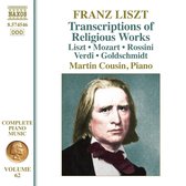 Martin Cousin - Liszt: Complete Piano Music, Vol. 62: Transcriptions Of Religeous Works (CD)