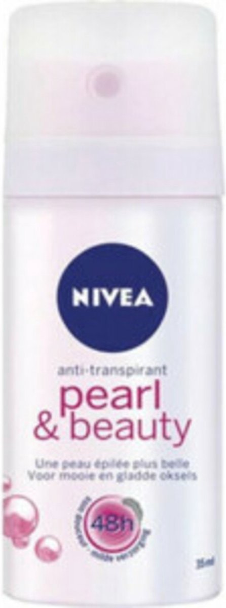 NIVEA - Deodorant Spray Pearl & Beauty - 3 x 35 ml - Voordeelverpakking