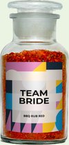 Kruiden met Etiket: Team bride - Idee Vrijgezellenfeest Inzamelactie - makeyour.com - Premium Kruiden - makeyour.com