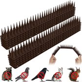 10 Stuks Tuinieren Vogel Afstotende Spijker Mat Hek Muur Anti Vogel Inbreker Duiven Verjagen Anti Kat Dieren Klimmen Tuin Anti-Vogel Afschrikmiddel Spikes Bandjes Tuin Balkon