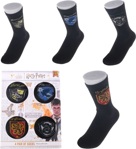 Chaussettes Harry Potter 4 Paires - Taille 36-41