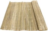 Tapis en bambou fendues 200 x 500 cm | Naturel | Clôture en Bamboe ou écran de jardin en Bamboe | Durable et résistant aux intempéries | Écran privé.